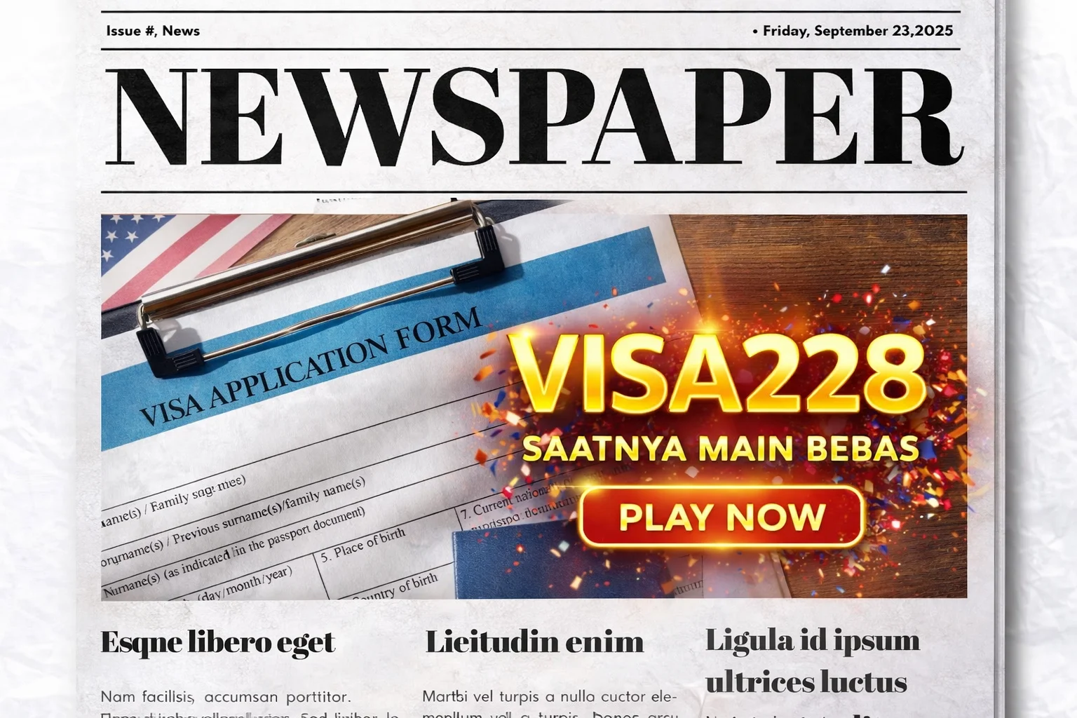 Visa228 : Situs Game Online Modern Dengan Akses Mudah Dan Sistem Aman